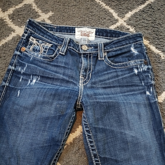 Big Star Maddie Capris Jeans Size 29 - Picture 2 of 9